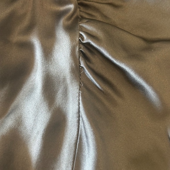 Reformation - Grey - Casette Silk Dress - 0 - Picture 4 of 13